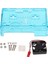 Taşınabilir Abs Kasası Kapalı Box+Raspberry Pi 3 Model B Mavi Için Soğutma Fanı (Yurt Dışından) 3