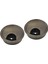 2x Masa Masa Zincir Alaşımlı Tel Organizatör Bilgisayar Kablo Deliği Kapak Fişi 5cm Bronz (Yurt Dışından) 1