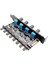 1 Ila 3 Yollu Pc Kasası Soğutma Fanı Hub Fan Hızı Denetleyicisi Hub 4pin 3pin Set F (Yurt Dışından) 2