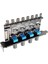 1 Ila 3 Yollu Pc Kasası Soğutma Fanı Hub Fan Hızı Denetleyicisi Hub 4pin 3pin Set F (Yurt Dışından) 3