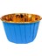 Muffin Kek Kapsülü Mavi-Altın 25li 2