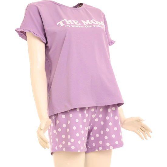 Baby Mom Şortlu Kısa Kol Hamile Pijama Takımı Anne Giyim Anne Giyim