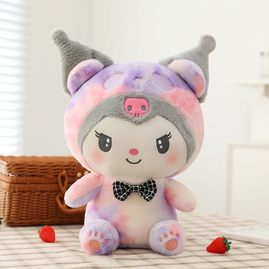 Beautifyy 45 80cm Sanrio Peluş Oyuncak Bebek Karikatür Kawali Kuromi Melody Cinnamoroll Plush Toys