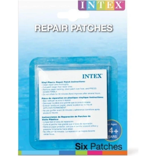 Intex Şişme Ürünler Tamir Kiti Onarım Yaması 6 Parça