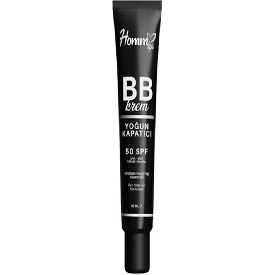 Homm Bitkisel Homm Lıfe Bb Krem Yoğun Kapatıcı 50+ Spf 40 ml