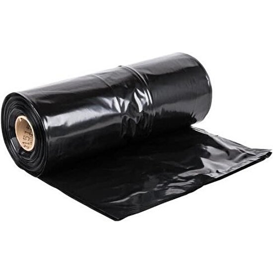 Gnr Endüstriyel Battal Çöp Torbası Poşeti 2 Kat Siyah 300 gr 75X90 cm 20 Adetlik Rulo