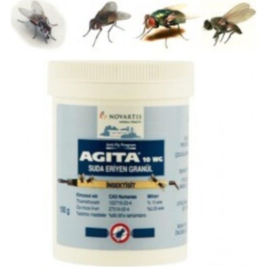 Agita Novartis 10 Wg Granül Kara Sinek Ilacı 100 Gr Fiyatı