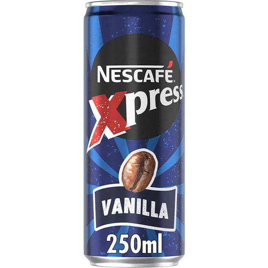 Nescafe Xpress Vanilyalı Soğuk Kahve 250 ml 24 Adet