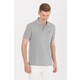 U.S. Polo Assn. Erkek Gri Melanj Basic Tişört 50264892-VR086