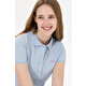U.S. Polo Assn. Kadın Açık Mavi Basic Tişört 50266348-VR003