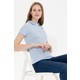 U.S. Polo Assn. Kadın Açık Mavi Basic Tişört 50266348-VR003
