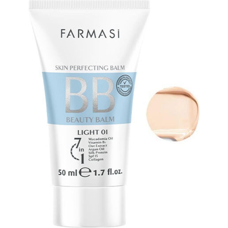 Farmasi BB Krem Açık 01 50 g Tüm Cilt Tipleri İçin Nemlendirici Etkili Krem