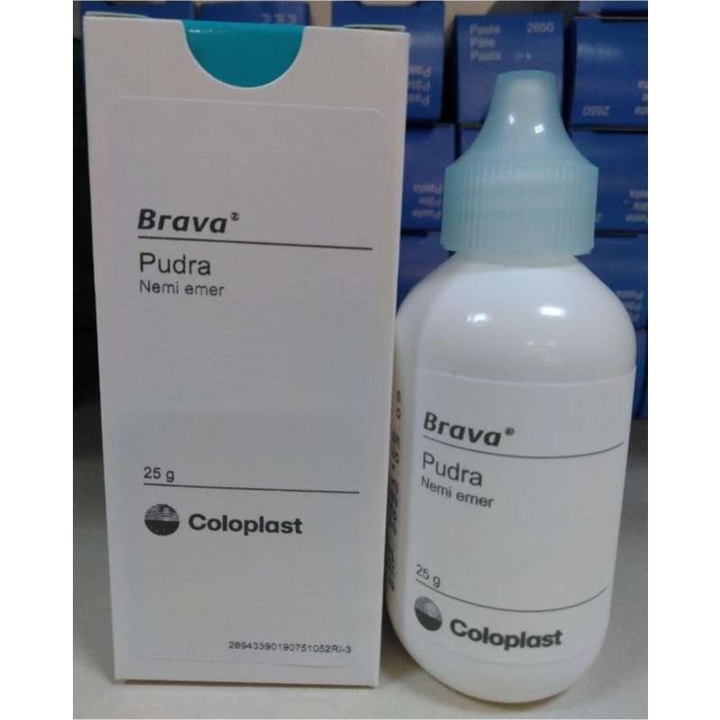 COLOPLAST Brava Ostomi Pudrası 25 g Cilt Tahrişini Azaltan Nemi Emme Özelliğiyle