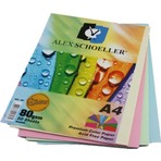 Schoellershammer Alex Fotokopi Kağıdı Renkli A4 80 Gr.karışık Renk 50'li