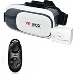 Vrbox VR BOX Sanal Gerçeklik Gözlüğü Kumanda ile Kullanıma Uygun Beyaz Renkli