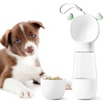 Fogy Kedi Köpek Taşınabilir Çift Hazneli Seyahat Için Mama Kabı ve Taşınabilir Suluk