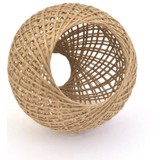 Abba Gift Hasır Avize, Abajur, Lambader Topu 22CM E27 Duy Uyumlu