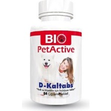 Bio Pet Active Biopetactive D-Kaltabs 84 Tablet Kedi ve Köpek Kalsiyum Tablet