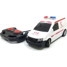 Duman Oyuncak Uzaktan Kumandalı Ambulans 087 1:20