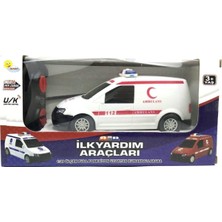 Duman Oyuncak Uzaktan Kumandalı Ambulans 087 1:20