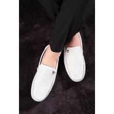 Ducavelli Fruga Hakiki Deri Erkek Günlük Ayakkabı, Loafer Ayakkabı, Hafif Ayakkabı	