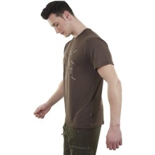 Alpinist Baseline Ultra Dry Erkek T-Shirt Kahverengi-2xl