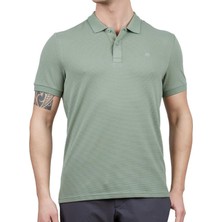 Alpinist Roc Erkek Polo T-Shirt Yeşil-M
