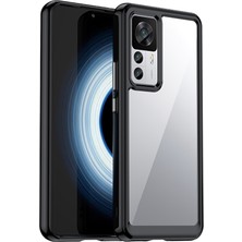 Microcase Xiaomi Redmi K50 Ultra/xiaomi 12T/12T Pro Shield Serisi Darbeye Dayanıklı Köşe Korumalı Yarı Esnek Plastik Tpu Kılıf - AL8100