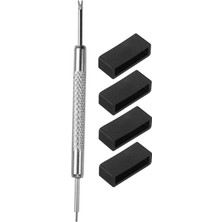 Strade Store Izle Bant Kayışı Döngüleri Bağlantı Elemanı Yüzük Parçaları 1,8 Cm Bileklik Için Dayanıklı (Yurt Dışından)