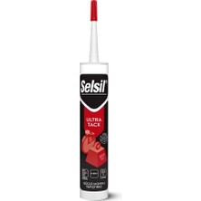 Selsil Ultra Tack Montaj ve Korniş Yapıştırıcı 290ML. Beyaz