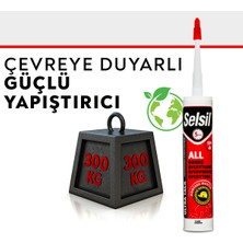 Selsil Ultra Tack Montaj ve Korniş Yapıştırıcı 290ML. Beyaz