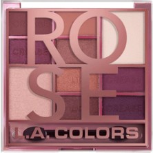 L.A. Colors  L.a Colors Color Block Far Paleti-Rose