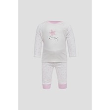 Pierre Cardin %100 Pamuk 4 Parça Organik Unisex Yıldızlı Hastane Çıkış Seti 302704