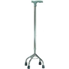 Witra Wipperman Ithal 4 Ayaklı Tripot Baston Tripod Medikal Denge Bastonu Dört Ayaklı Yürüme Değneği