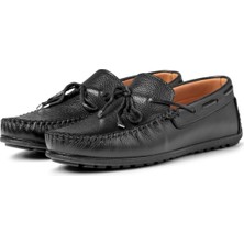 Ducavelli Borde Hakiki Deri Erkek Günlük Ayakkabı, Loafer Ayakkabı, Hafif Ayakkabı
