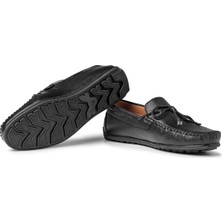 Ducavelli Borde Hakiki Deri Erkek Günlük Ayakkabı, Loafer Ayakkabı, Hafif Ayakkabı