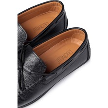 Ducavelli Borde Hakiki Deri Erkek Günlük Ayakkabı, Loafer Ayakkabı, Hafif Ayakkabı