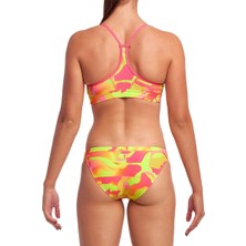 Funkita Pinged Pink Bikini Takımı, Alt, Üst Takım Kadın Bikini