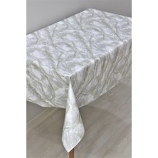 Dede Ev Tekstil  Elyaf Astarlı Silinebilir Pvc Muşamba Masa Örtüsü