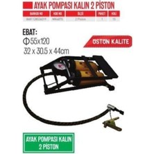 Baytaş  Bay-Tec Ayak Pompası Kalın 2 Piston (MK4870)