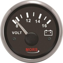 Mors Voltmetre 24V-BEYAZ