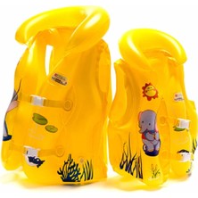 Cosfer CY054-S Büyük Boy Can Yeleği 3-6 Yaş Arası Çocuklar İçin 18-30 kg Kapasite Güvenli Kullanım
