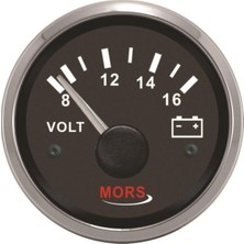 Mors Voltmetre 12V-BEYAZ