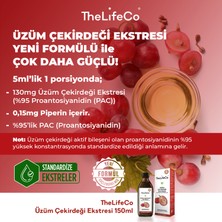 TheLifeCo Üzüm Çekirdeği Ekstraktı 150 ml (Kalp ve Damar)