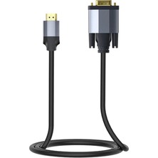 Strade Store HDMI - VGA Kablo Fişi ve Bilgisayarlar Için Oynatın HDMI Bağlantı Noktalarına Sahip Diğer Cihazlar 1000MM (Yurt Dışından)