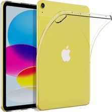 Ukscase Apple iPad 10. Nesil 10.9 2022 Şeffaf Silikon Kılıf