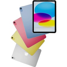 Ukscase Apple iPad 10. Nesil 10.9 2022 Şeffaf Silikon Kılıf