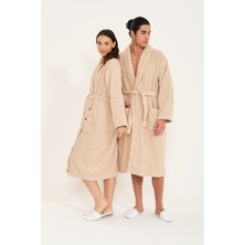 Like Cotton Şalyaka Premium %100 Pamuk Unisex Bornoz