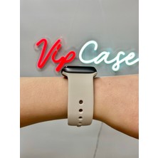 Vip Case Apple Watch Silikon Kordon 1/2/3/4/5/6/7/8/9/S E Serileri ile Uyumlu 38MM-40MM-41MM Uyumlu