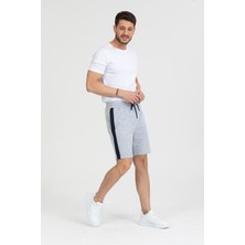 Twenty3 Erkek Basic Şerit Detaylı Çizgili Şort